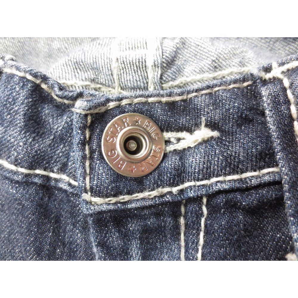 Big Star Remy Jeans Pants Blue Size 29 x 29 Cotton‎ Stretch Low Rise Boot Cut - Picture 6 of 10